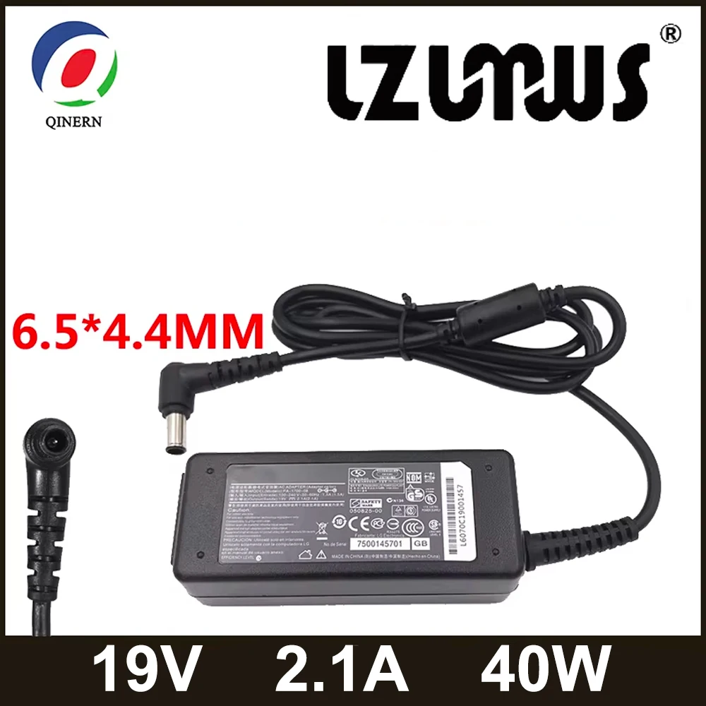 19V 2.1A  6.5*4.4MM  Adapter FOR LG 24 inches LED LCD Monitor AP16B-A LCAP26B-E ADS-45FSN-19 19040GPCU Charger Power Supply cord