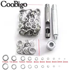 Metal Island Set 100, Werkzeug für Gürtel, Kleidung, Leinwand, Vorhänge, Schuhe, Zelt, 2 mm, 3 mm, 4 mm, 5 mm, 10 mm, 12 mm, 17 mm 10 Hauptumsatz -Billet -Pause - №3