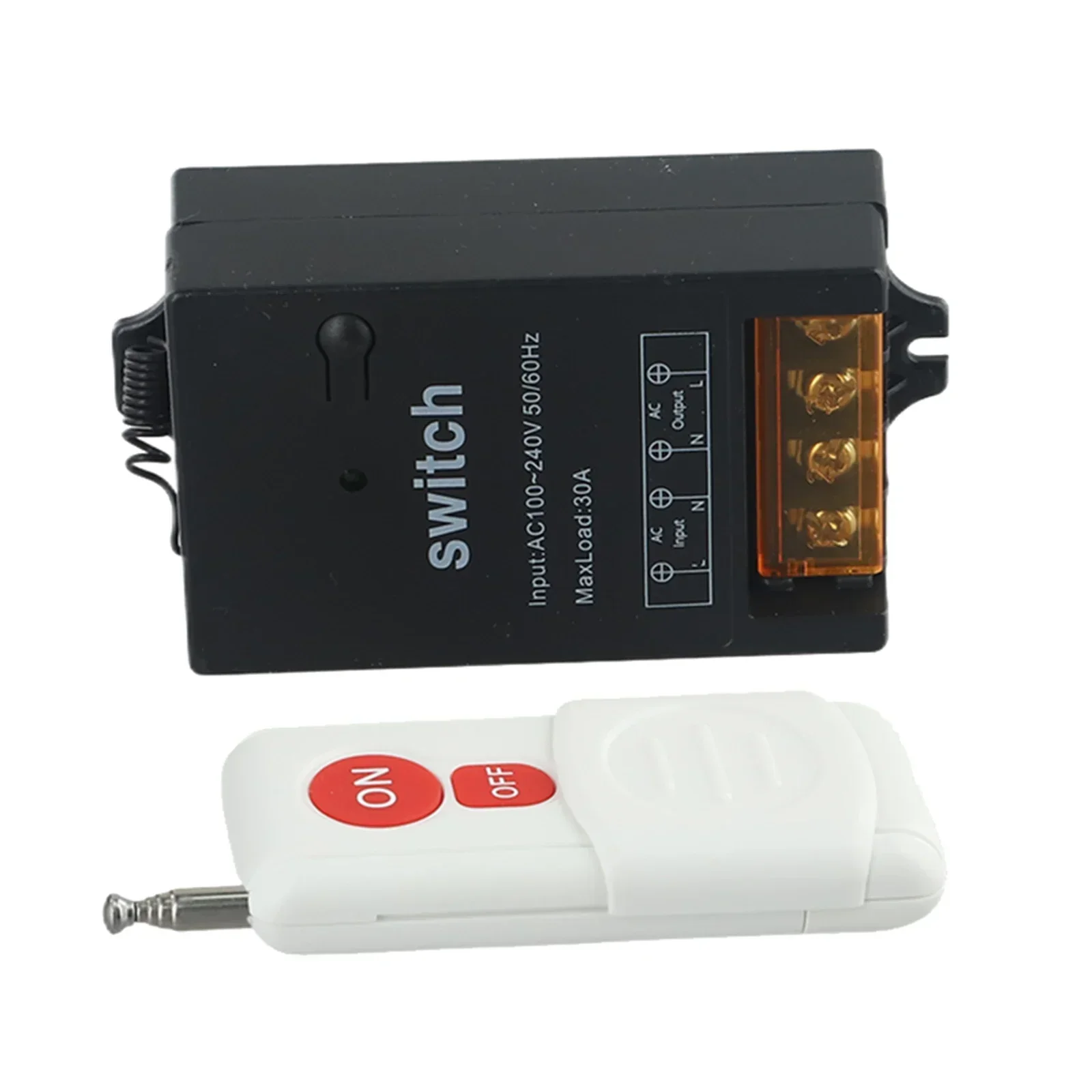 12v Wireless Remote Control Switch  Long Distance Control  Flame Retardant Material  Suitable for Water Pumps and Motors