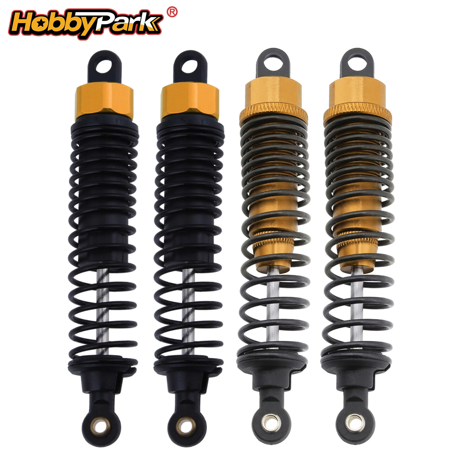 HobbyPark Shock Absorber Damper For Redcat HSP Exceed RC 1/10 Baja Nitro Off Road Buggy Replacement Parts 2pcs