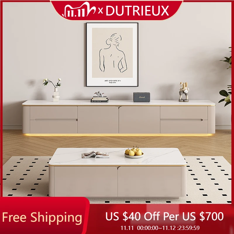 

Salon White Tv Stands Relaxing Party Aesthetic Cute Save Space Fashion Events Large Tv Table Wooden Archivadores Hotel Furniture