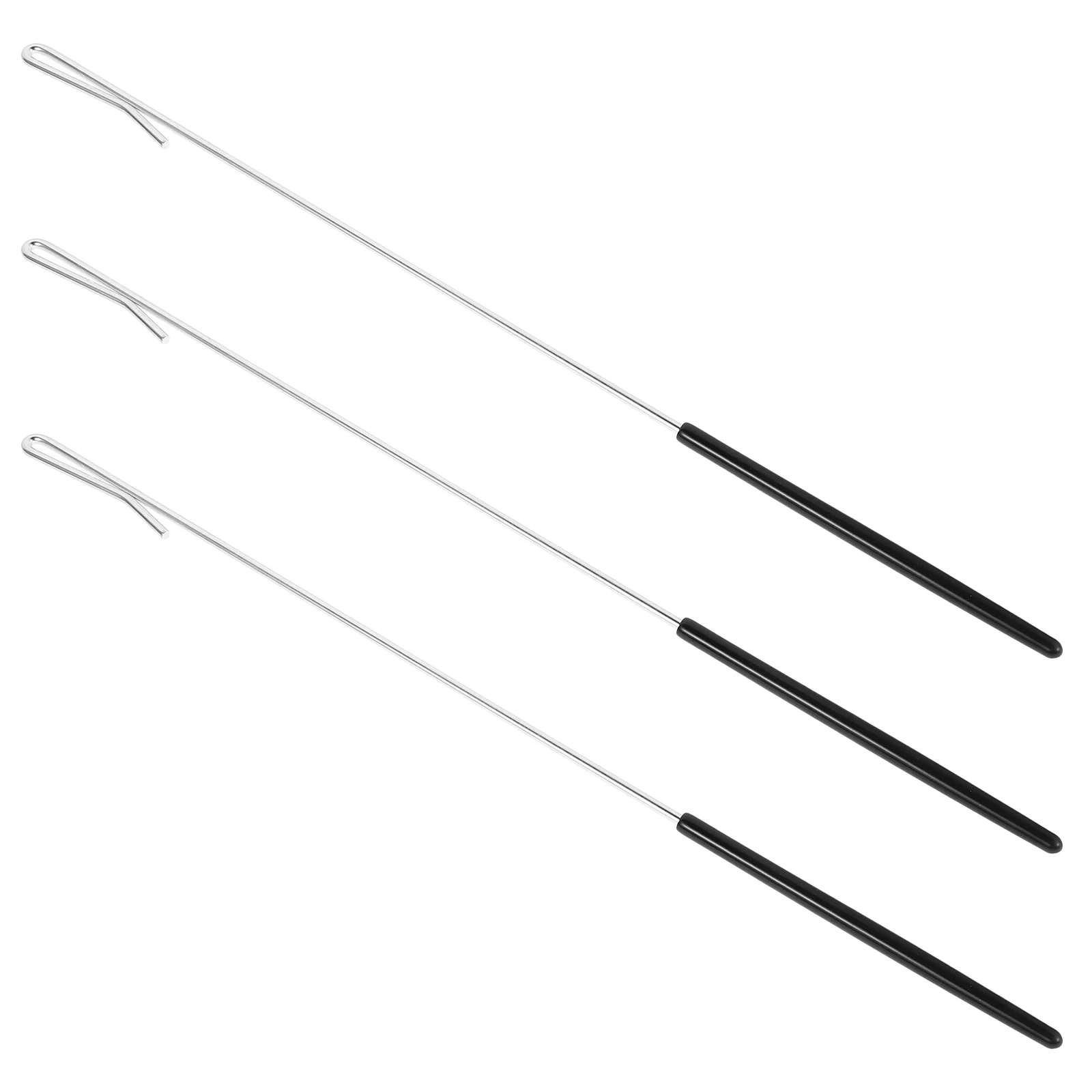 Aste per braccio manuale da 3 pezzi Maniglie professionali in acciaio inossidabile da 330 mm Asta di controllo per braccio burattino portatile leggera