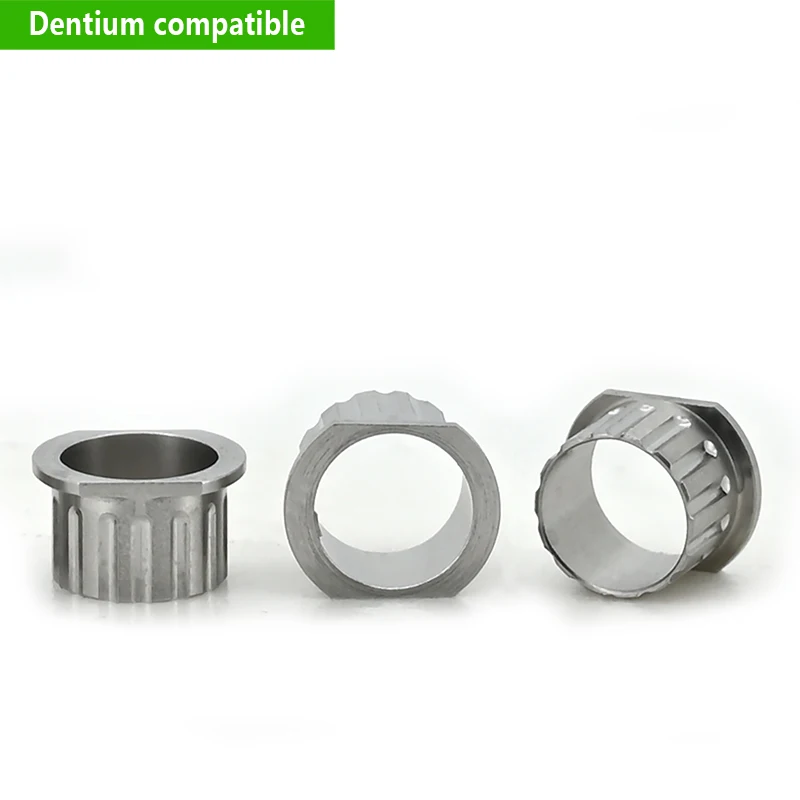 

Fits for Dentium One Guide Dental Metal Sleeve Titanium Grade 5 Alloy Surgical Guide Sleeve Factory Direct Sale Fast Shipping