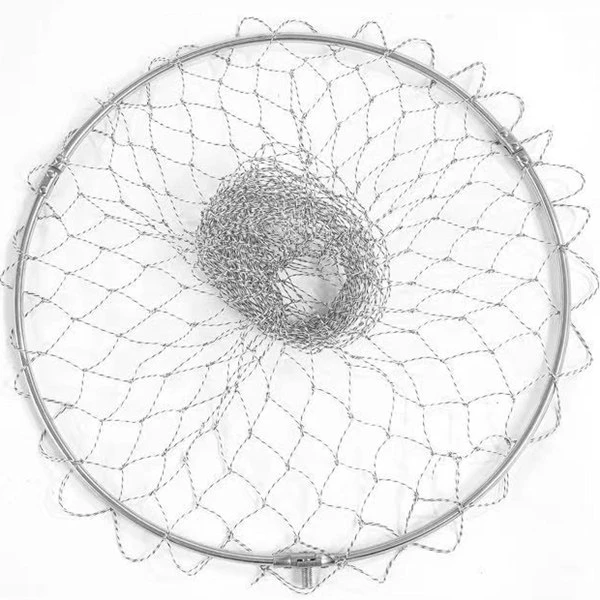 Durable Nylon Replacement Fishing Net 3 Sizes Gray Replacement Net Soft Fishing Net Freshwater Fishing