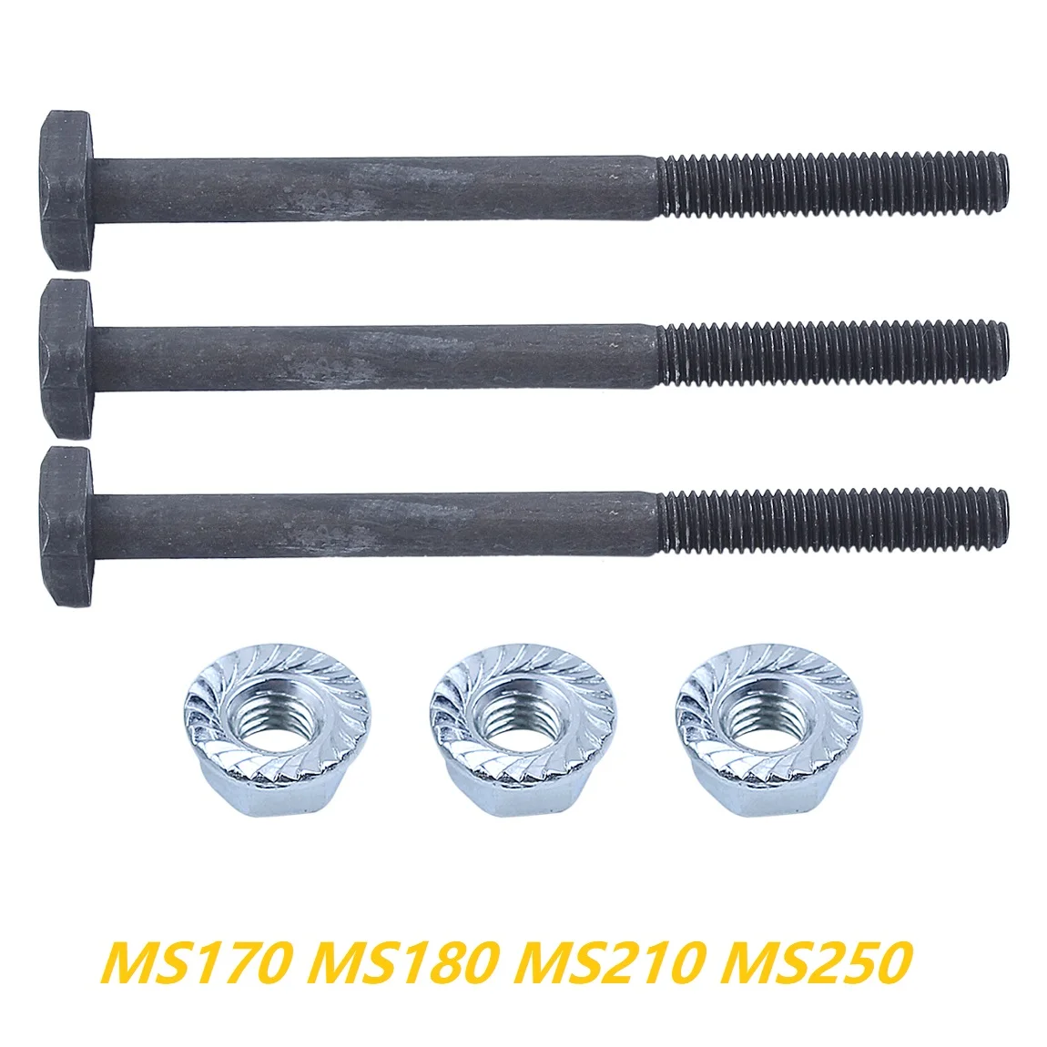 3 Sets Muffler Bolt Screws For STIHL MS170 MS180 MS250 MS230 MS210 017 018 021 023 025 Chainsaw Replacement Parts 1123 148 1201