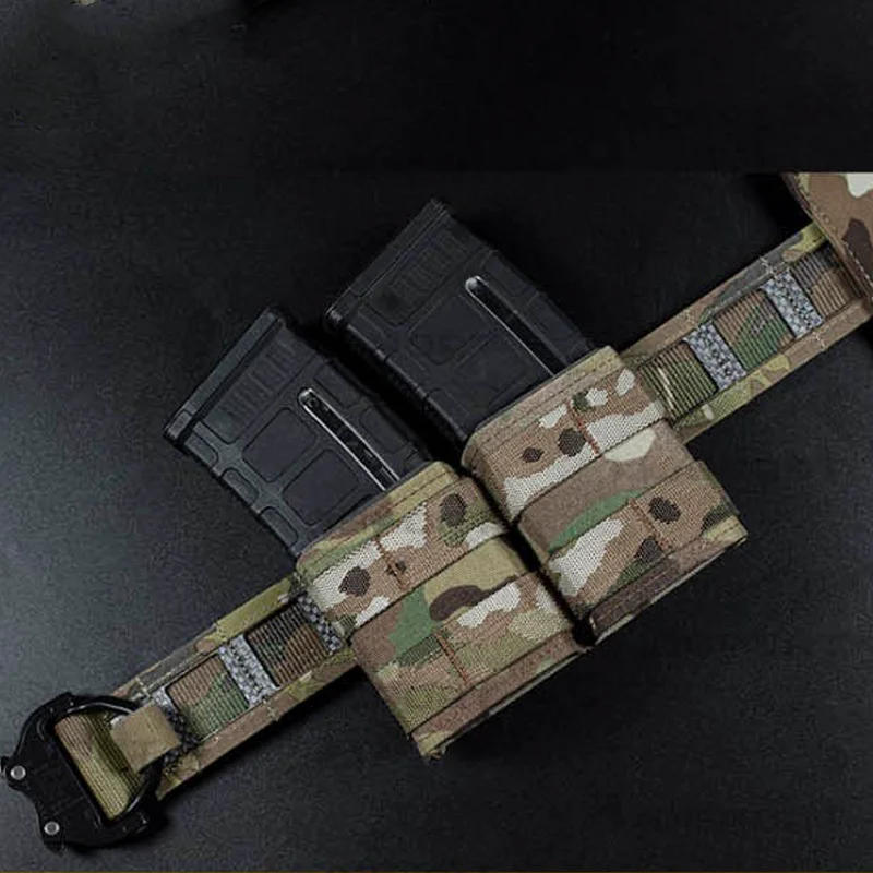 5.56 tactical magazine, suitable for AR15, with nylon Malice clip, suitable for hunting with vest equipment