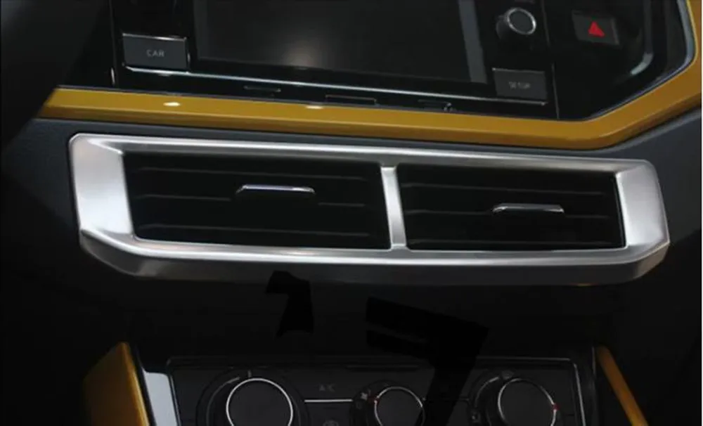 Für Volkswagen VW Virtus 2023-2026 Auto-Innenausstattung Mittelkonsole Klimaanlage Luftauslass Aufkleber Abdeckungen Zierleisten Auto-Styling – Detail 3