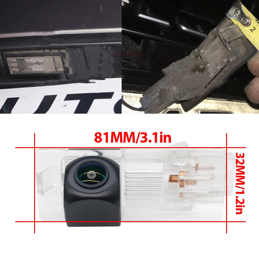 170° 1080P HD Vehicle Rear View Camera For Renault Clio 3 III 4 IV Lutecia 2012-2018 Fluence 2013-2015 Car Night Vision Fisheye