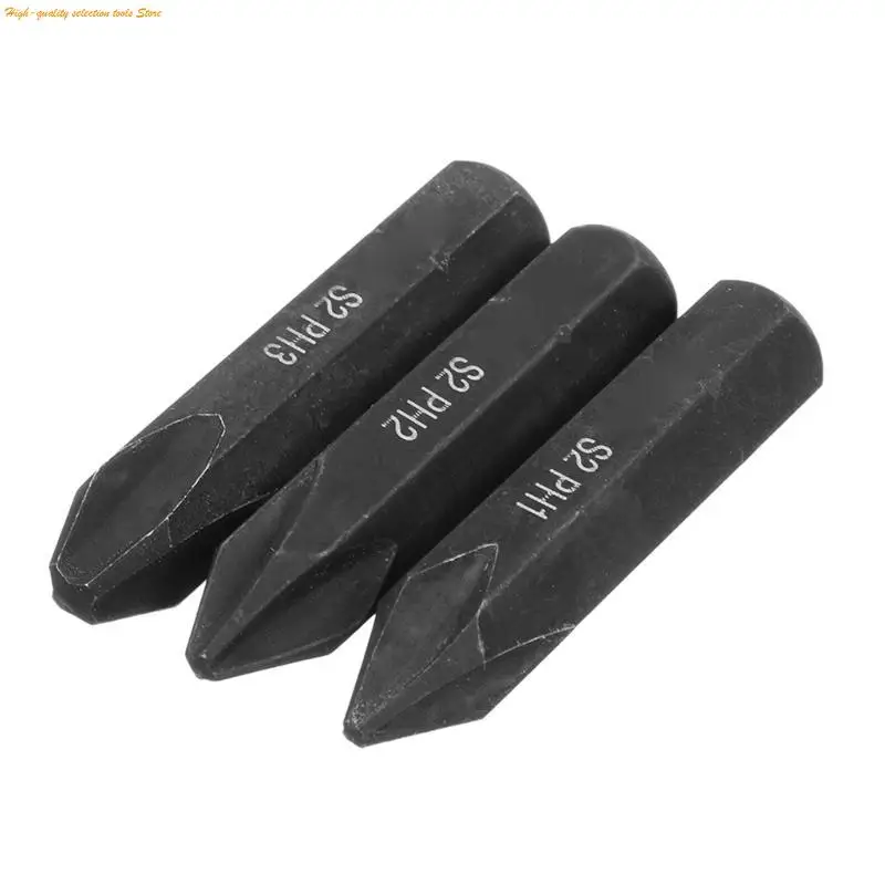 203F 8mm Replaceable Screw Impact Bit Alloy Steel Material High Hardness Replaceable Screwdriver Bits