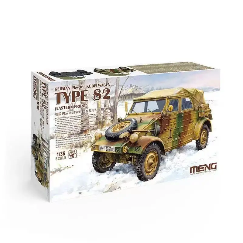 1/35  VS-016 MENG  Pkw.KI KUBELWAGEN TYPE 82 (EASTERN FRONT)  Plastic Model Kit