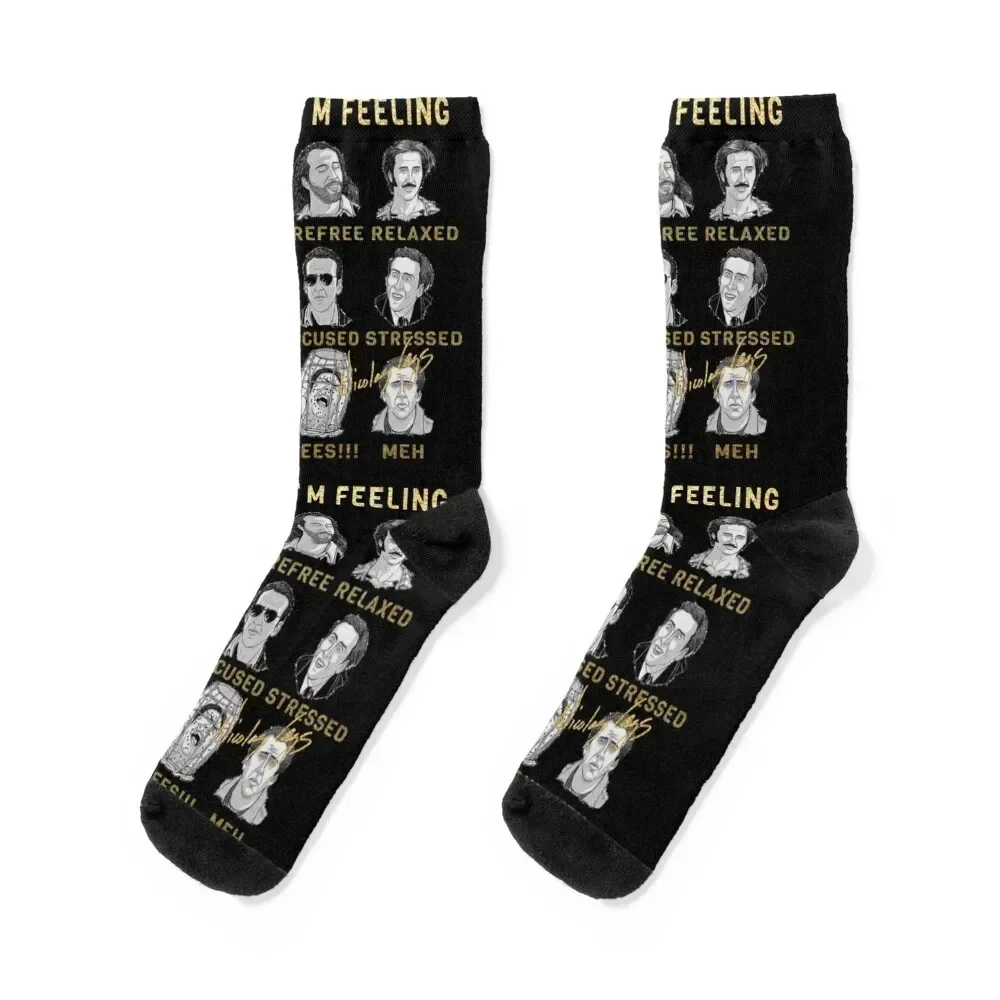 

Nicholas Cage - Nicolas Cage - Nick Cage - Nic Socks Hiking boots FASHION summer sheer Socks Girl Men's