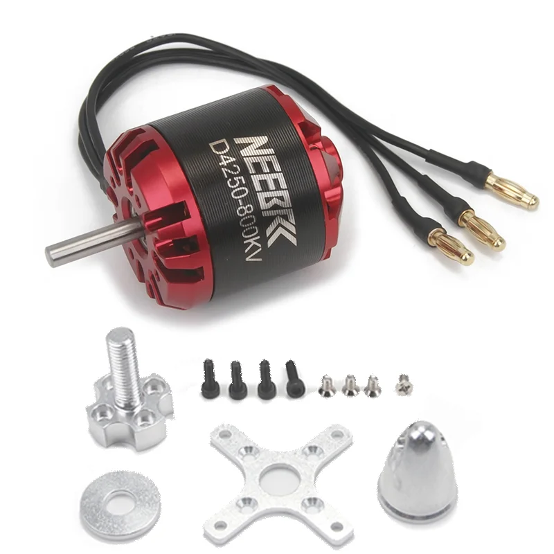 4250 600KV 800KV Outrunner Borstelloze Motor SKYWALKER 80A V2 ESC UBEC Snelheidsregelaar voor FPV Dron Fix-wing Vliegtuigen Multicopter