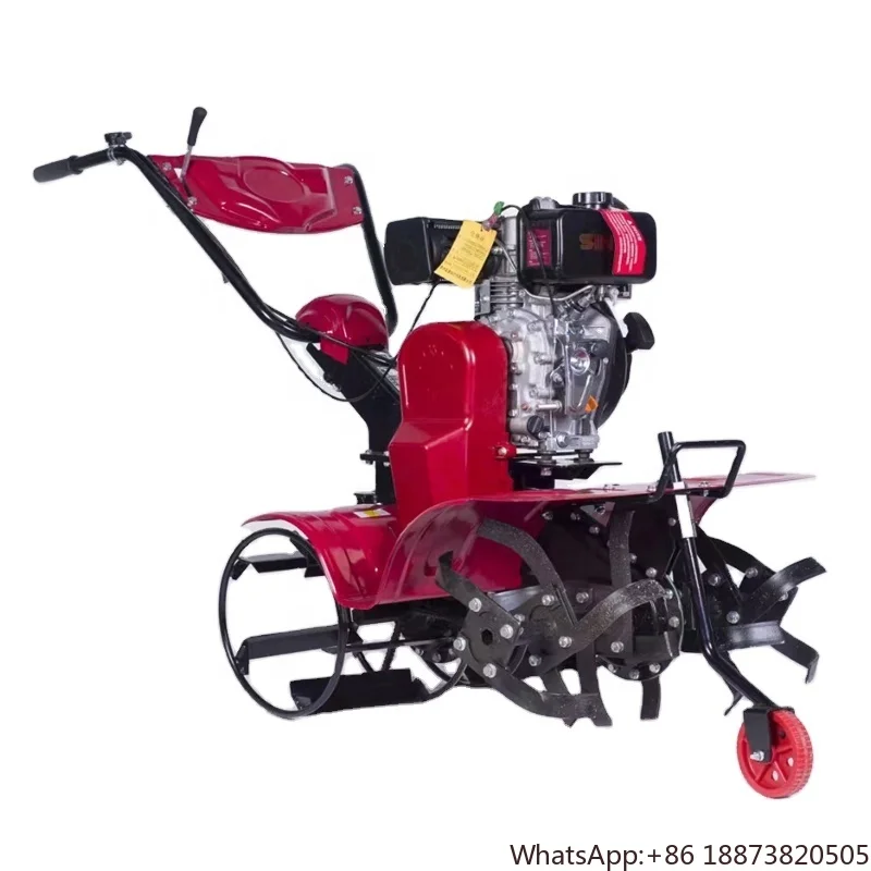 

good sales gasoline mini power tiller rotary garden cultivator Walking Hand Tractor Diesel cultivators agricultural farming