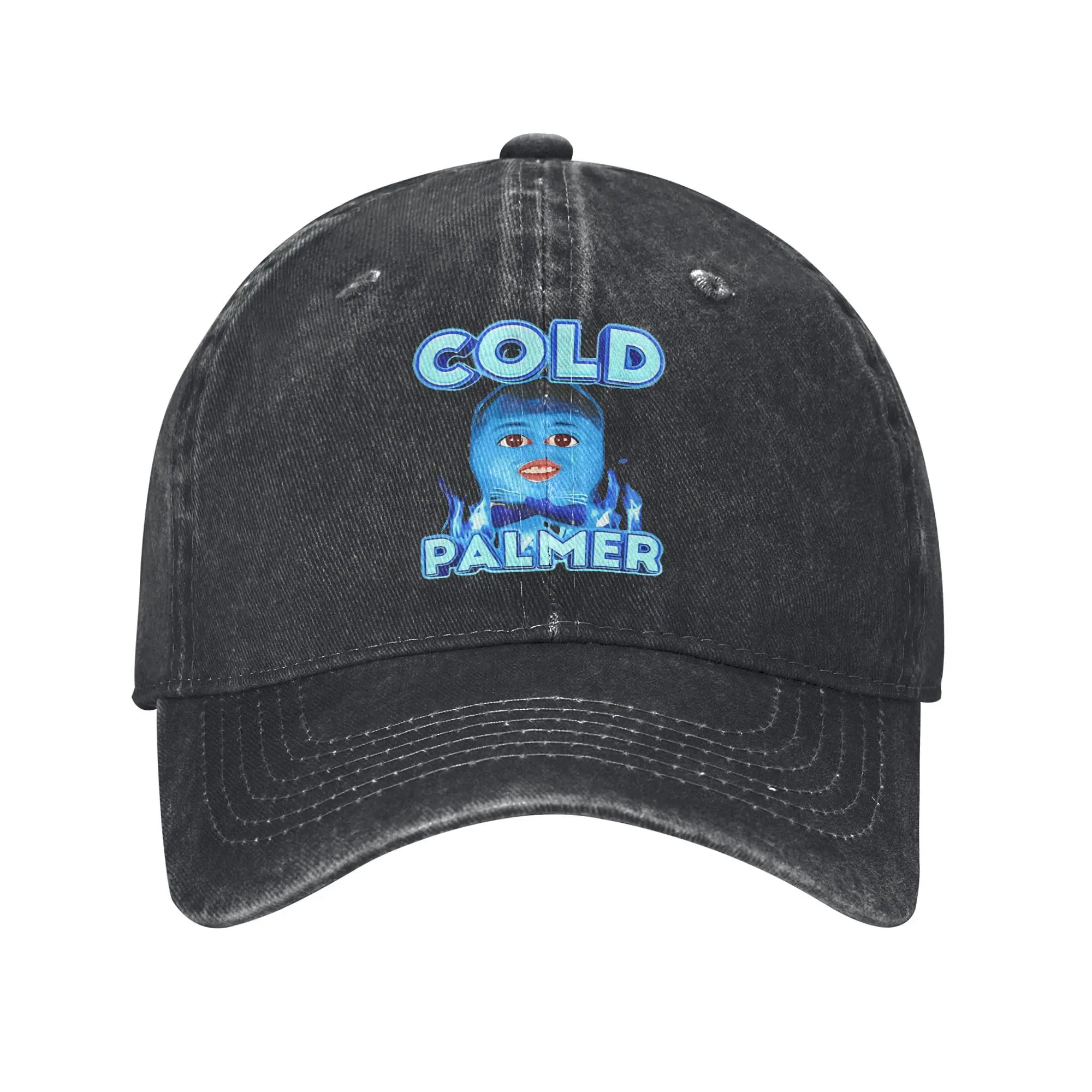 Cold Palmer Meme Print Caps for Men Women Cotton Cool Play Trucker Hat Lerisure Headwear Baseball Cap Adjustable