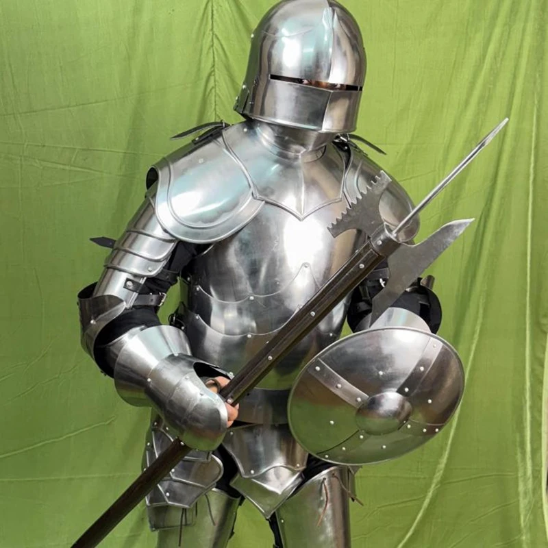Medieval Knight Full Body Steel Armor Set