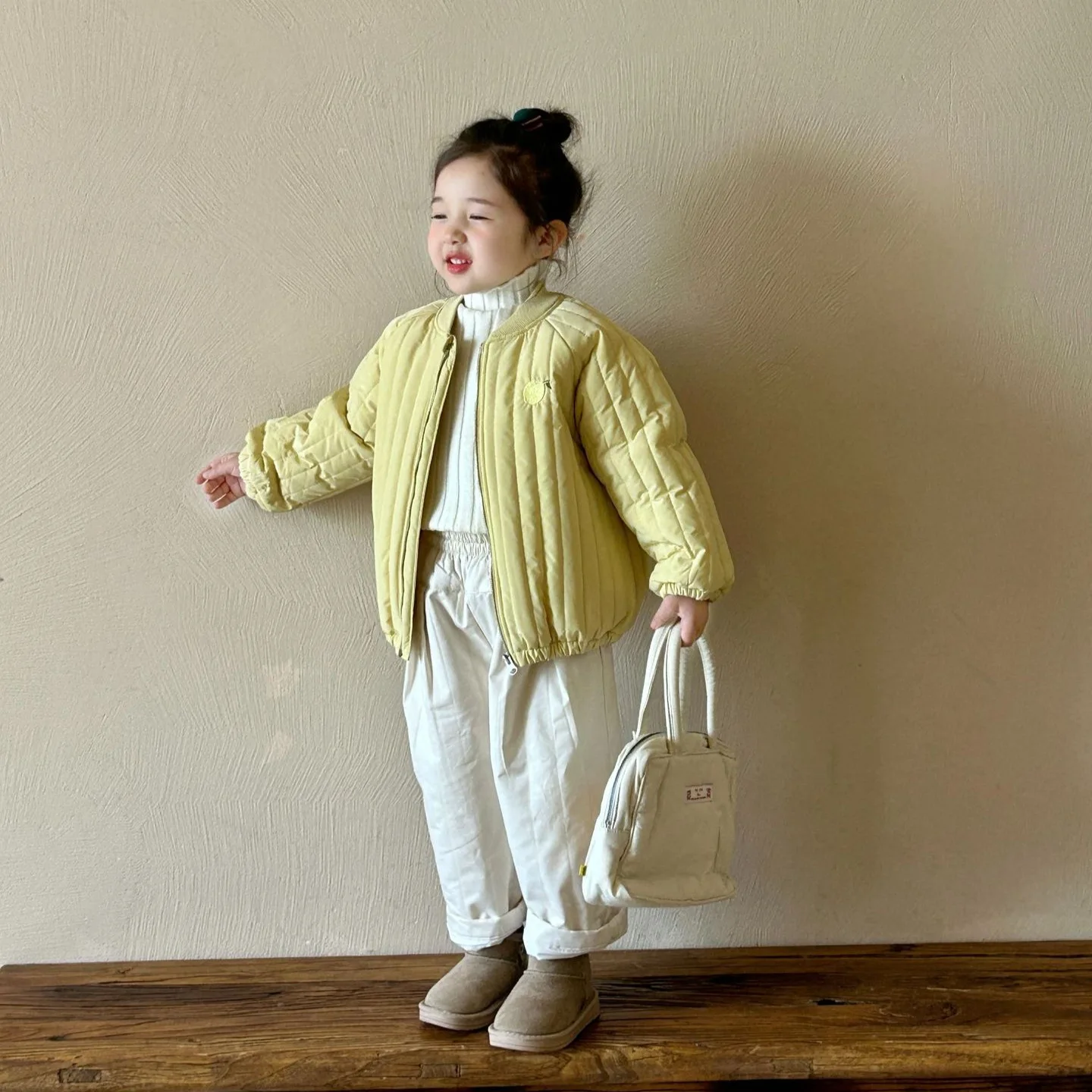 Kids Clothing Autumn Thickened Down Cotton Girl Jacket Baby Children Warm Coat Toddler Kids Outwear Children Clothes Winter