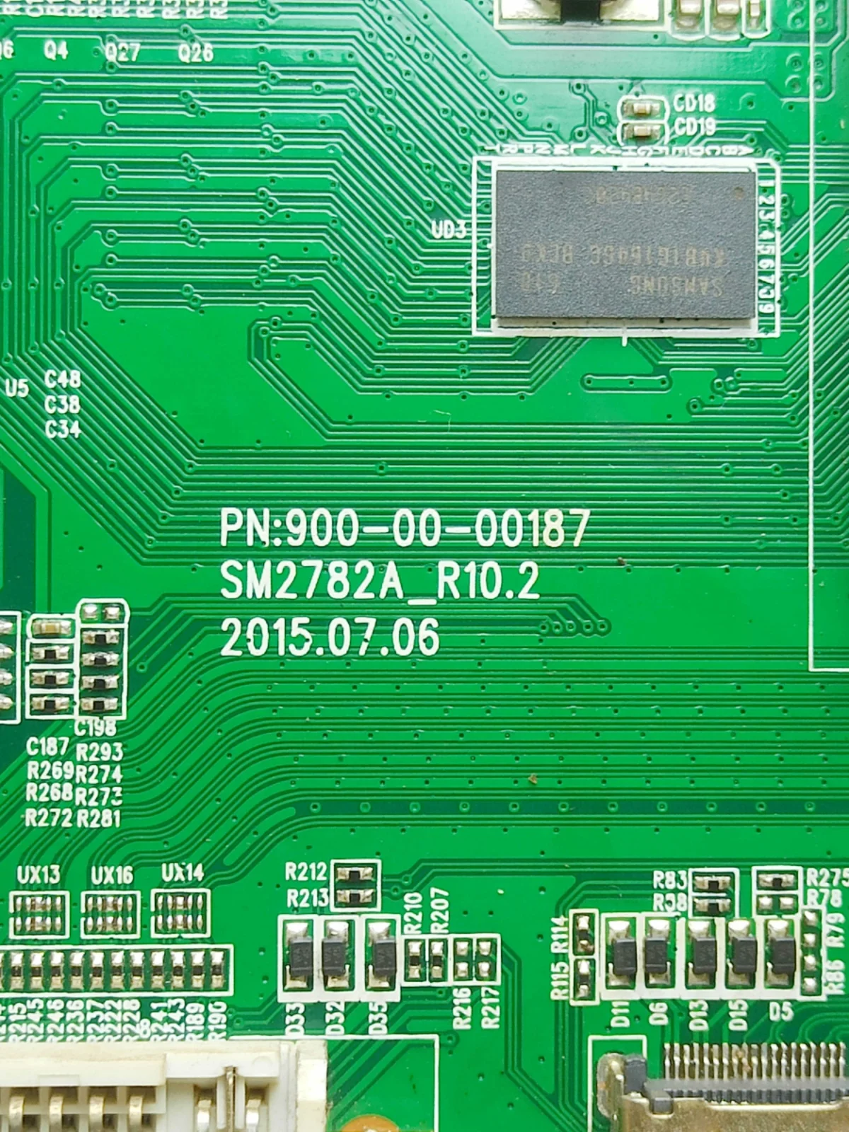 Placa de motorista Mainboard, FD3292GF, M3292Q, 900-00-00187, SM2782A _ R10.2