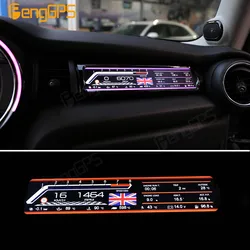 For BMW Mini Copper F55 F56 F57 2015-2020 Android Car Dashboard Co-pilot Racing Instrument Maultimedia Entertainment LCD Screen