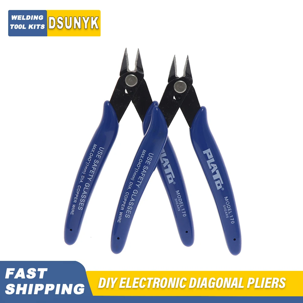 Universal 170 Mini Diagonal Pliers Cutting Pliers Multifunctional Pliers Electricity Wire Stripper Hand Tools