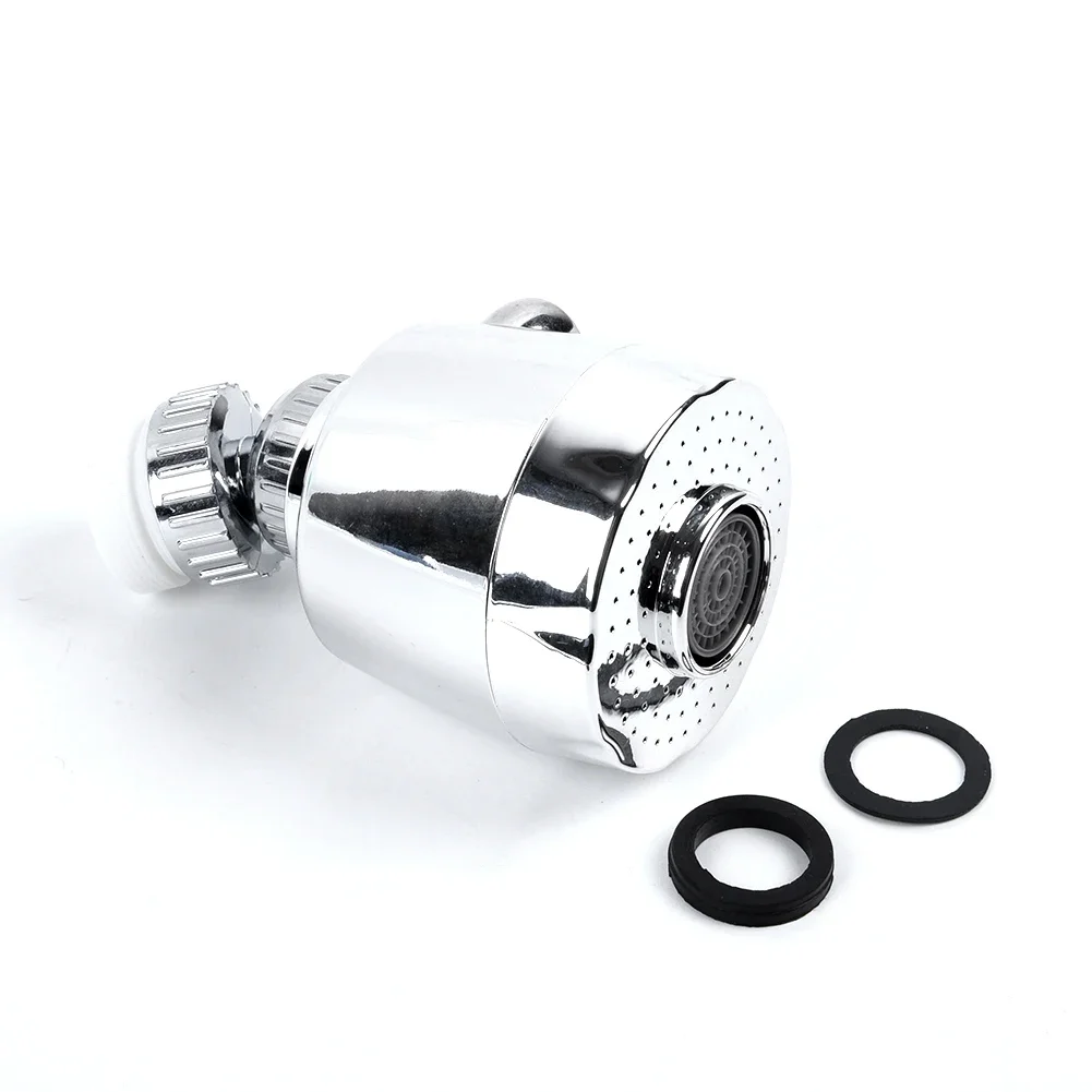 

Простая установка Гибкий кран-распылитель Удлинитель Головка крана с регулируемым распылением из АБС-пластика Хром + нержавеющая сталь