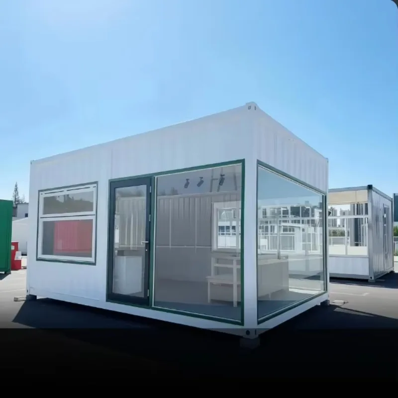 Customized Container House Creative Shop for Light Luxury Market & Boutique Street Operation