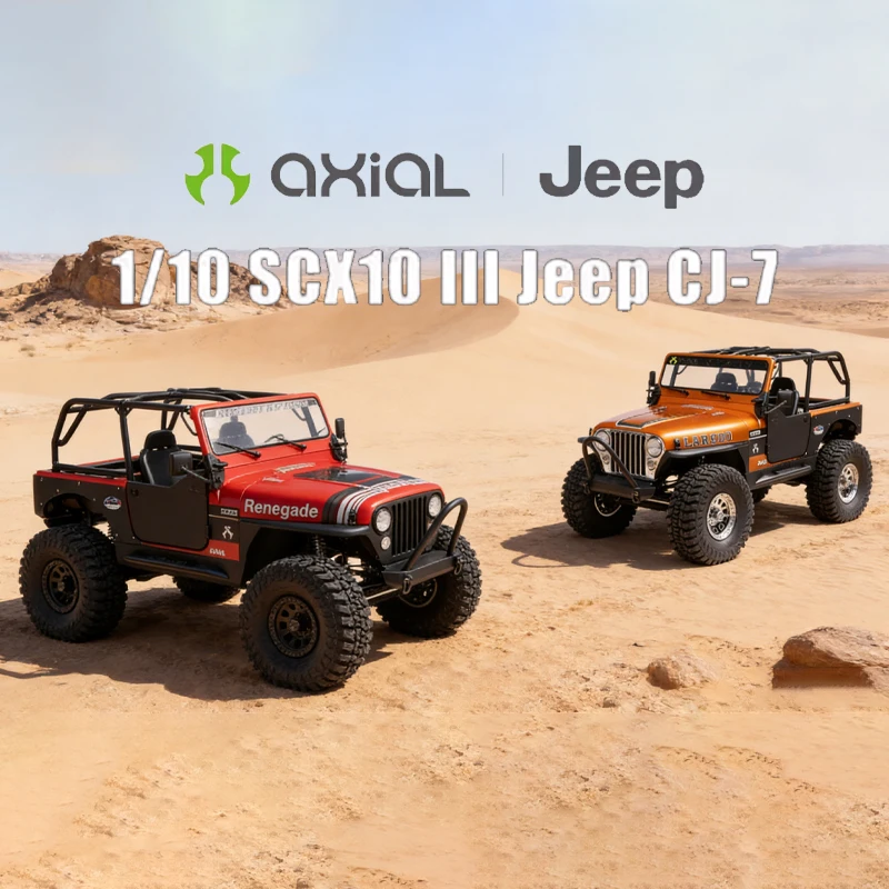 

AXIAL AXI03008V2 SCX10III CJ-7 3S 1/10 RC Электрическая радиоуправляемая модель автомобиля-краулера, игрушка для взрослых и детей