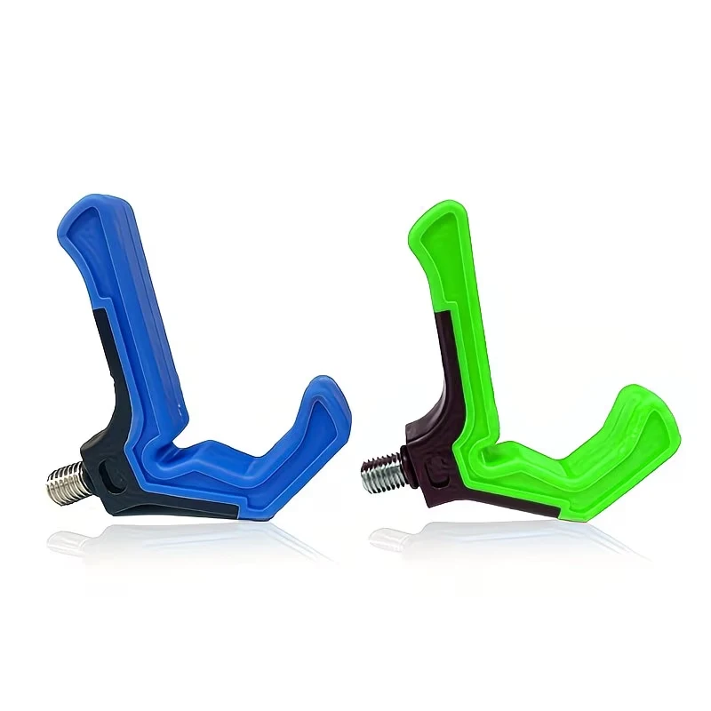 2pcs PE Fishing Rod Rest Gripper - Secure Pole Support Stand for Anglers, Essential Fishing Accessory
