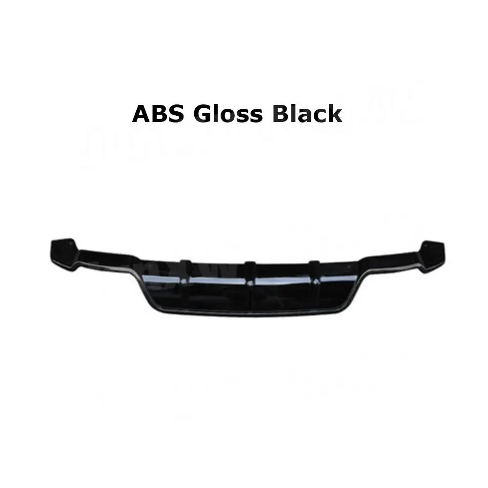 Carbon Fiber Rear Bumper Lip Diffuser Add on for BMW X3 G01 M Sport 2018-2020 ABS Rear Splitters Flaps Apron Car Style