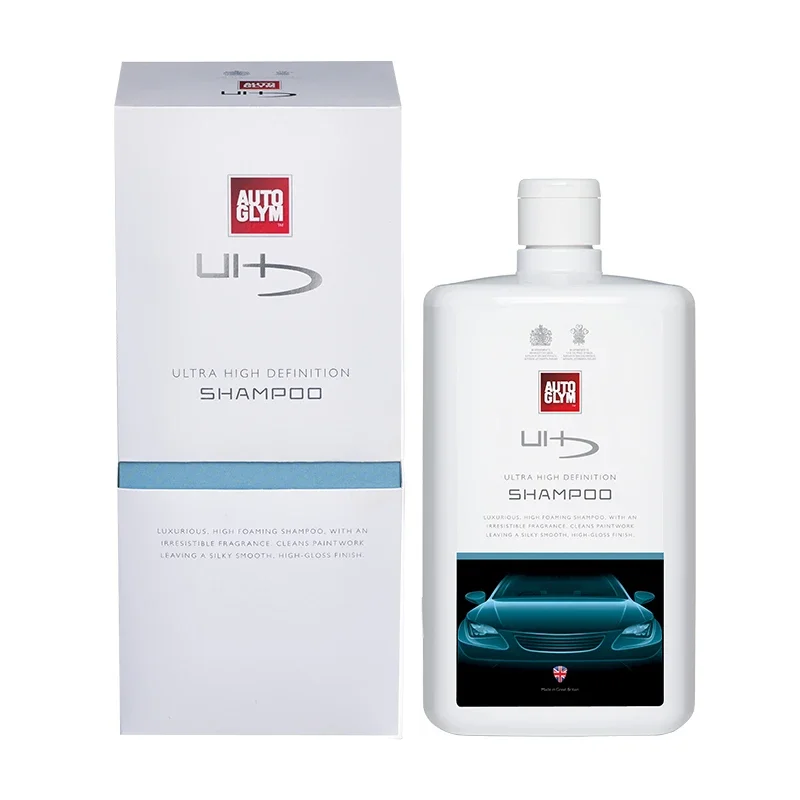 AUTOGLYM UK Crown Imported Neutral UHD High Definition Concentrated Polishing Car Wash Liquid Shampoo Two Barrel Water Car Wash