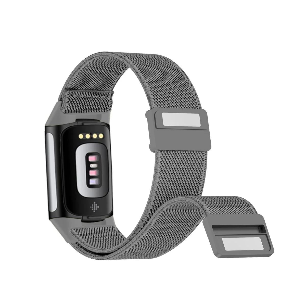 

Magnetic Strap for Fitbit Charge 6 Band Watch Accessories Nylon Elastic Watchband Wristband Bracelets for Fitbit Charge 5 Band