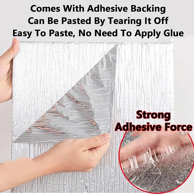 5-piece modern 3D wall decor set – waterproof PE self-adhesive panels for kids’ rooms, soft tactile surface, easy peel-and-stick