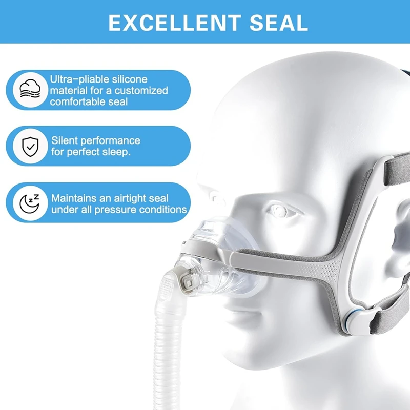 عبوتان من وسائد الأنف البديلة لوسادة قناع CPAP البديلة المتوسطة - A14G