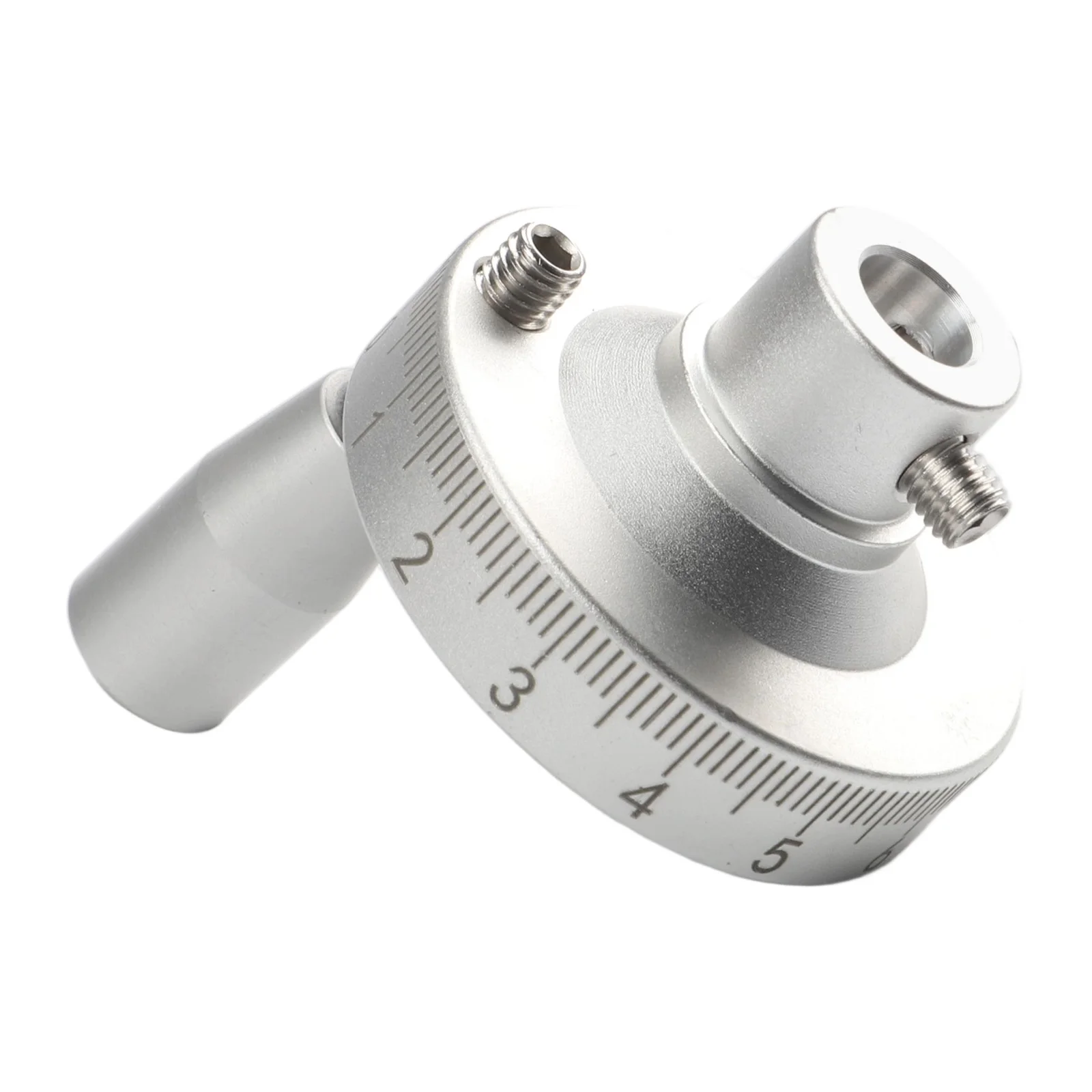 1PCS  Lathe Hand Wheel Slide Handwheel Scale Hand Wheel 42mm Aluminum Alloy Wheel For Lathes Milling Machines Grinders