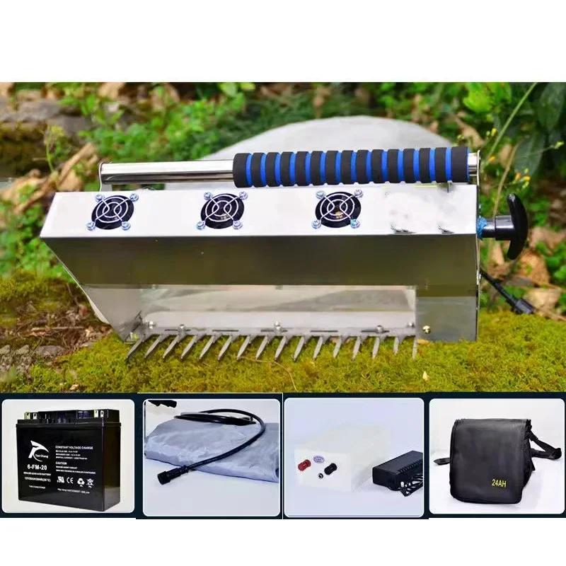 ناتف الشاي الكهربائي خفيف الوزن، قابل لإعادة الشحن، متعدد الوظائف، التقاط وجمع أوراق الشاي، الآلات الزراعية #6