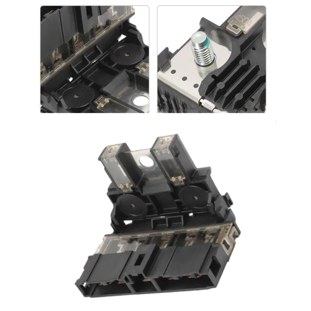 

24380BB50A 2438079913 Battery Fuse Terminals For Nissan G35 FX35 FX45 NV200 Black Plastic 50A 32V High Grade