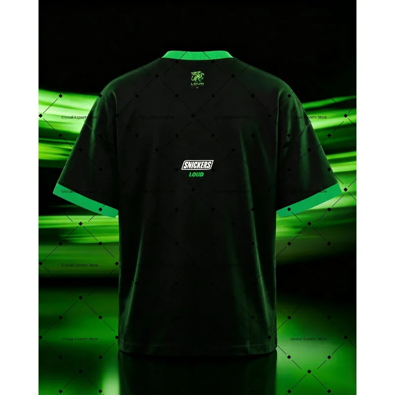 2026 LOUD VCT ESports Club Team Jersey T-Shirt Digital Print Pattern Valorant LOL Csgo Short Sleeve T-Shirt