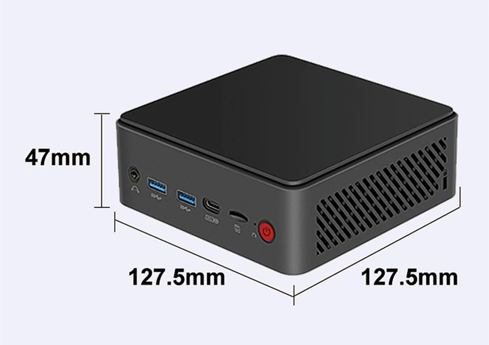 Topton AI Gaming Mini PC Intel Core Ultra 9 185H 7 155H Thunderbolt 4 2x2.5G LAN 2xDDR5 2xM.2 SSD slot Windows 11 Computer WiFi6