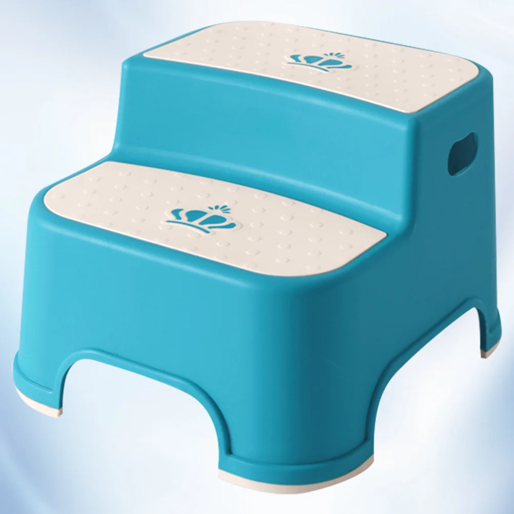 

Anti-Slip Stool Step Thicken Kids Small Double Layers Footstool Bathroom Accessories Non-slip