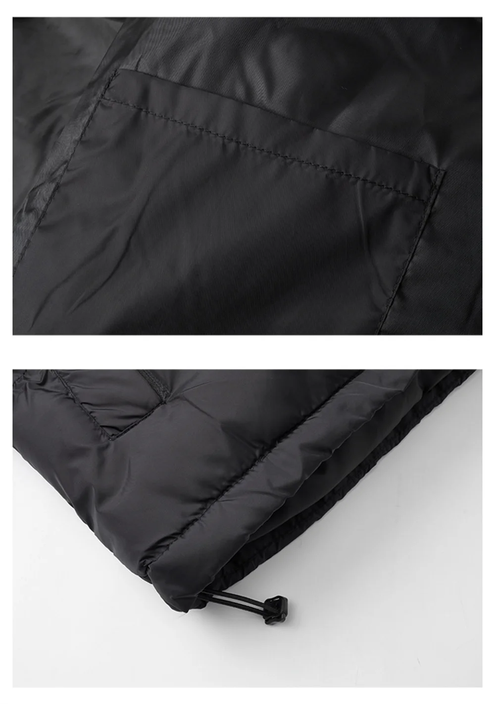 Męska zimowa kurtka parka z watowaniem bawełnianym, gruba kurtka puchowa w stylu patchwork, męska kurtka koreańska, nowa, codzienna kurtka z wysokim kołnierzem.