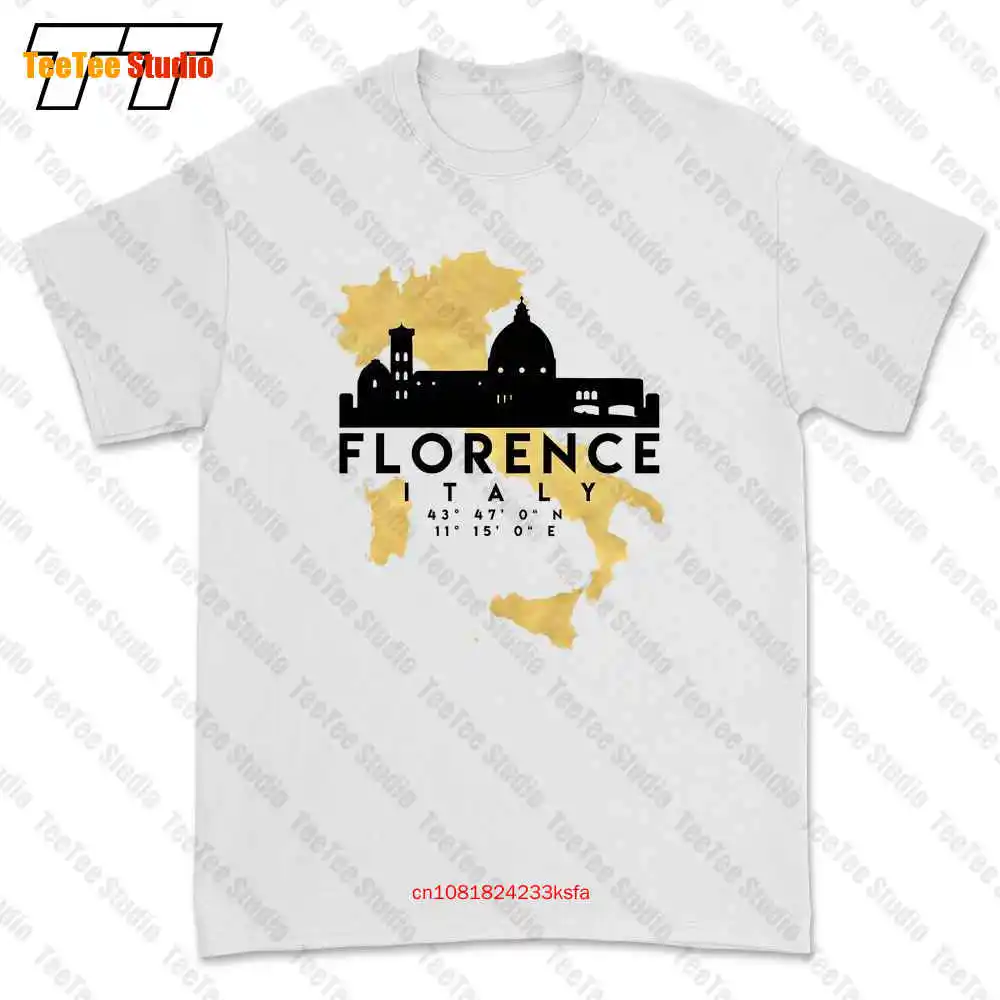 Mappa Firenze Florence T-shirt Tee WAB7