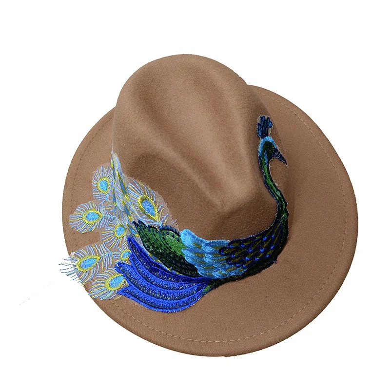 Travel Hat Fedora Hat 3D Wedding Hat Men\'s and Women\'s Jazz Hat Spring New Fedora Hat New Product Release Sombrero Hat