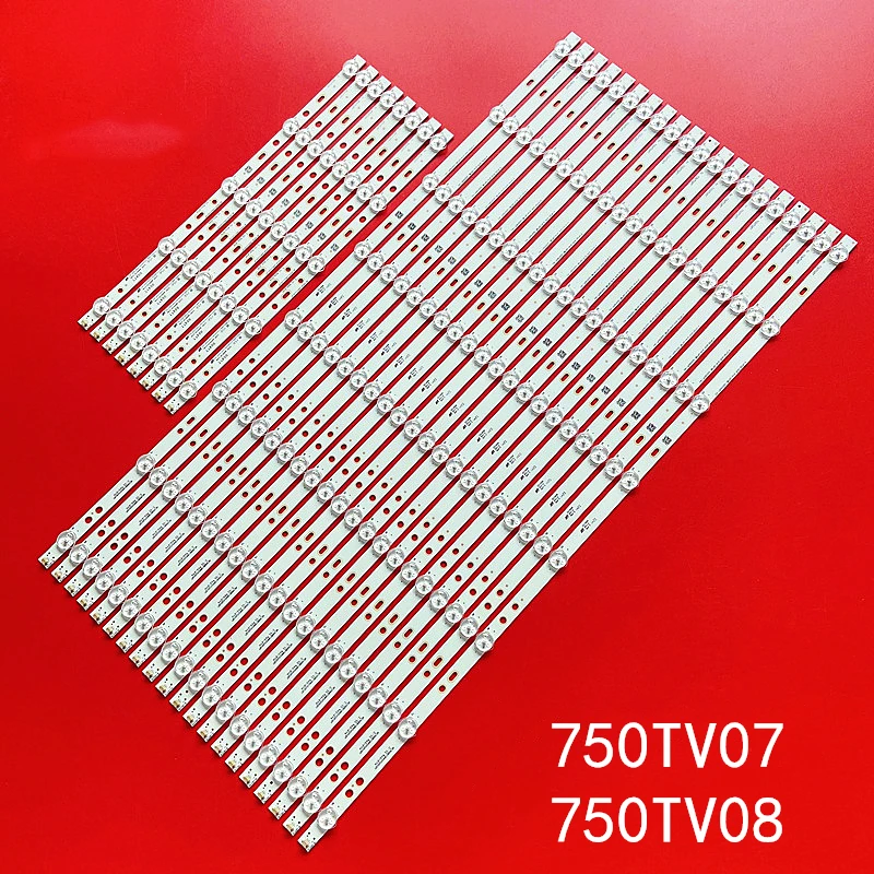 LED Backlight Strip for KDL-75W850C KDL-75W855C KDL-75W857C KDL-75W859C KDL-75W809C KD-75X8500C S750HF59 V0 750TV07 750TV08 V1