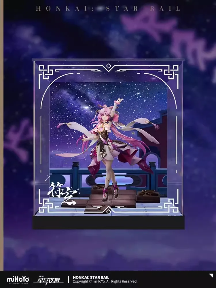 Mihoyo กล่องโชว์ทำมือ Fuxuan, kado ulang tahun เครื่องประดับอนิเมะคอสเพลย์งานทางการของ mihoyo