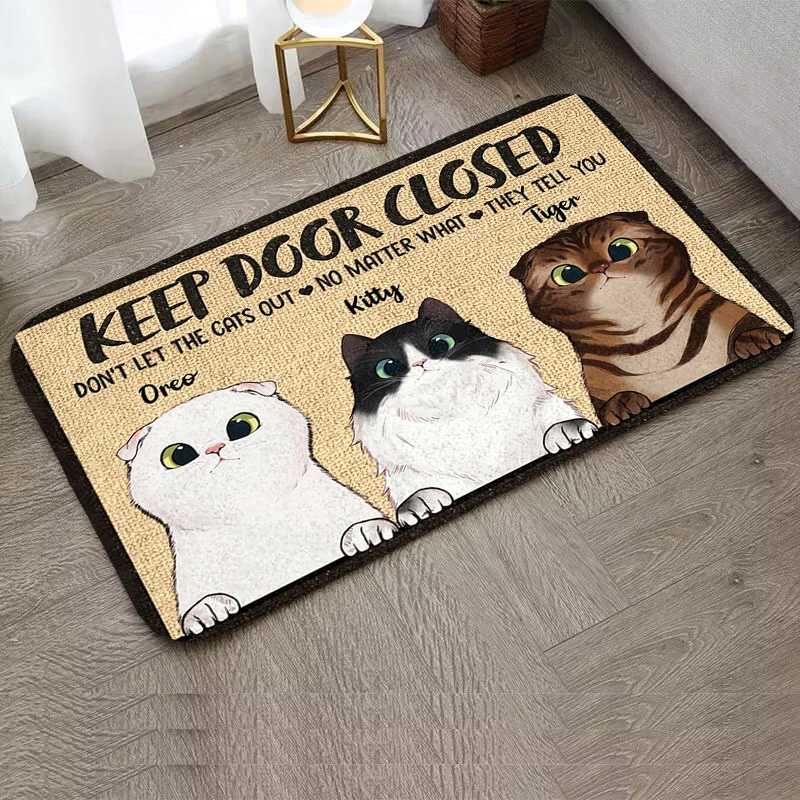 

Cute Cat Dog Kitchen and Home Items Bathroom Mat Entrance Carpet Rugs Living Room Welcome Deal Bedroom Mats Rug cheap Bath Foot