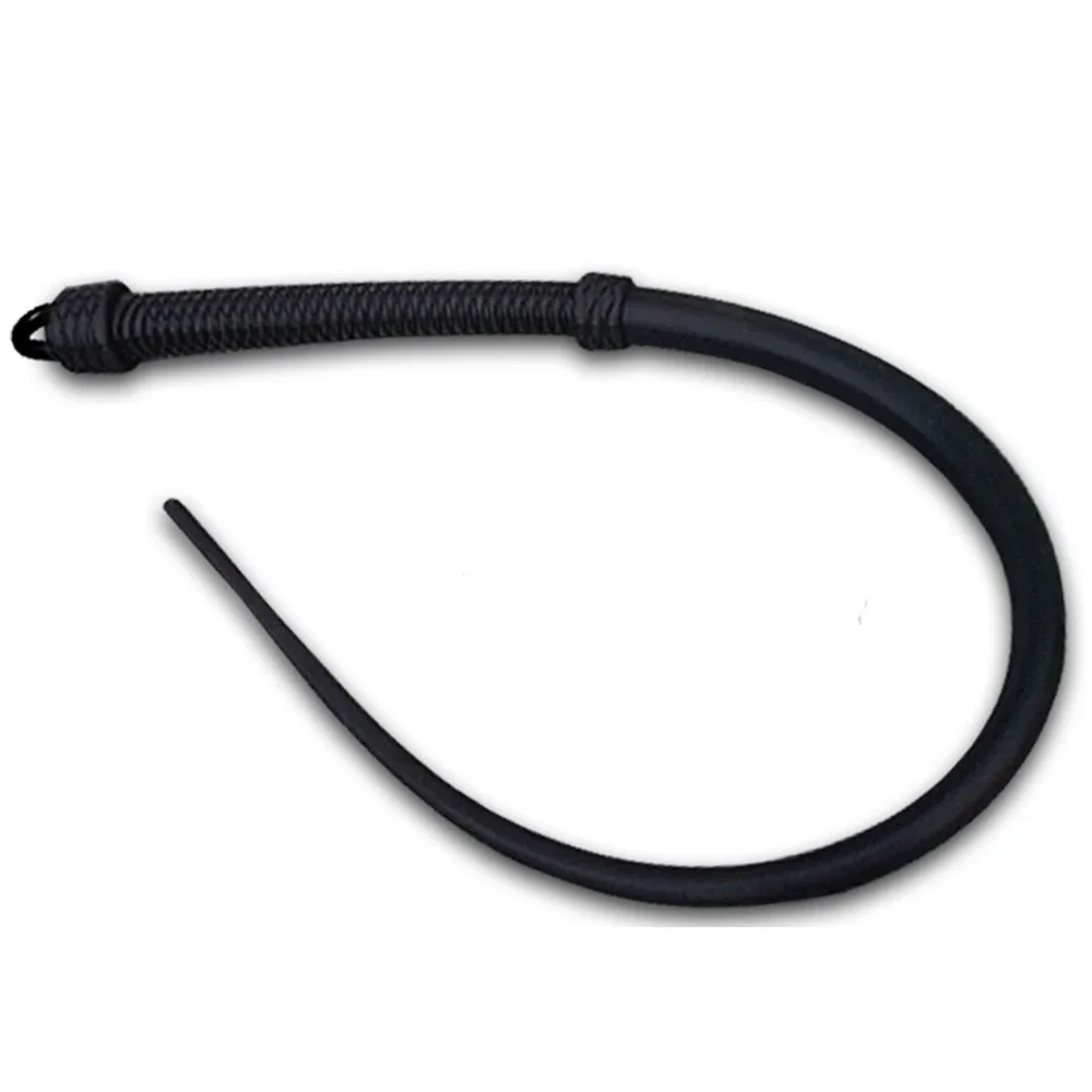 100 سنتيمتر المطاط الطبيعي الصلبة الحصان سوط الفروسية التدريب تأثيري ركوب الخيل سوط #2