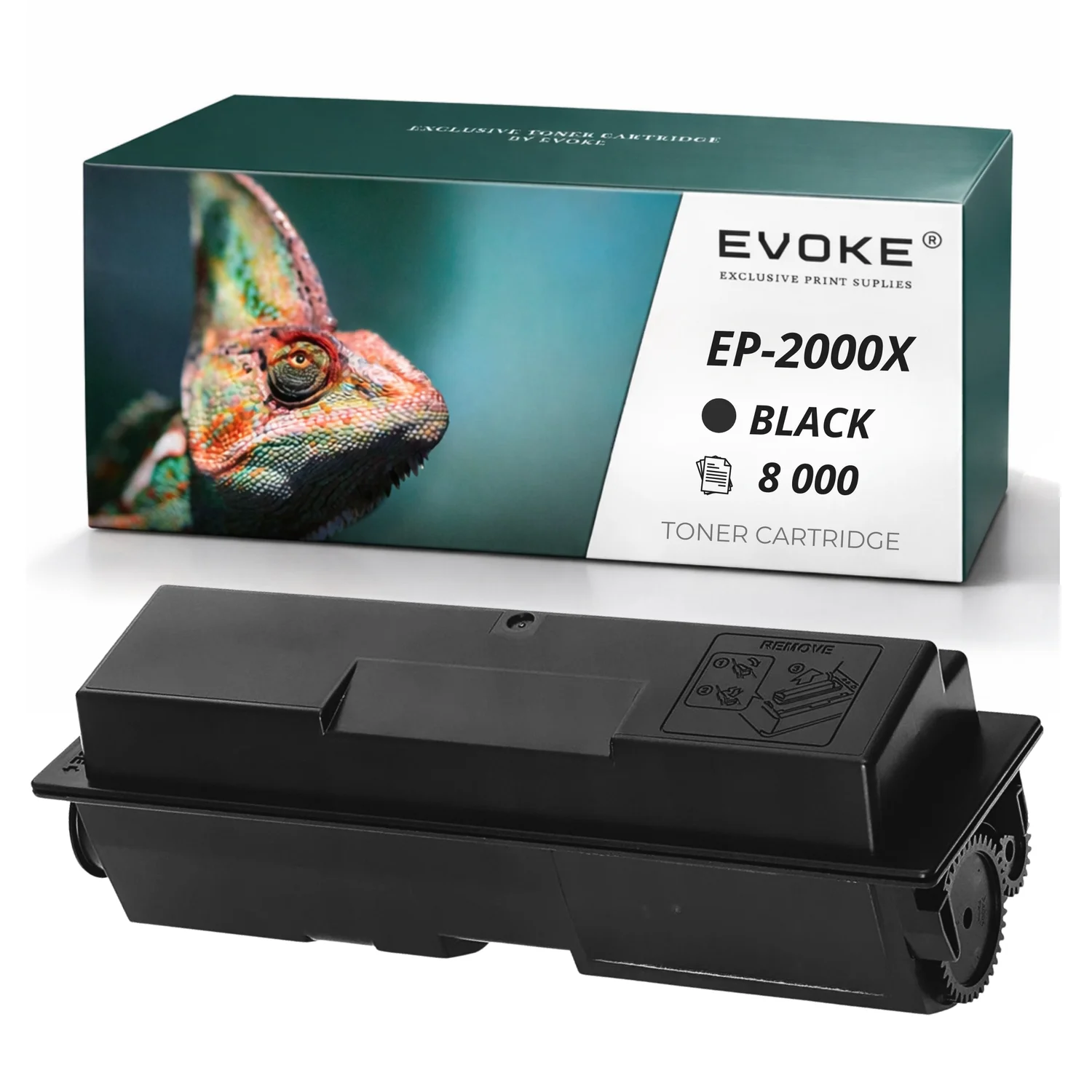 Evoke Compatibele Toner voor Epson M2000 2000X Zwart 8000 Pagina's Aculaser M2000D M2000Dn M2000Dt