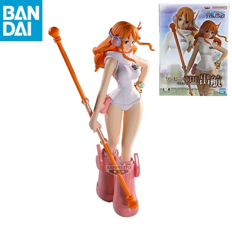 

BANDAI NAMCO BANPRESTO Original Genuine In Stock ONE PIECE The Departure Logia NAMI EGGHEAD Collector Figurine Toy New Unopened