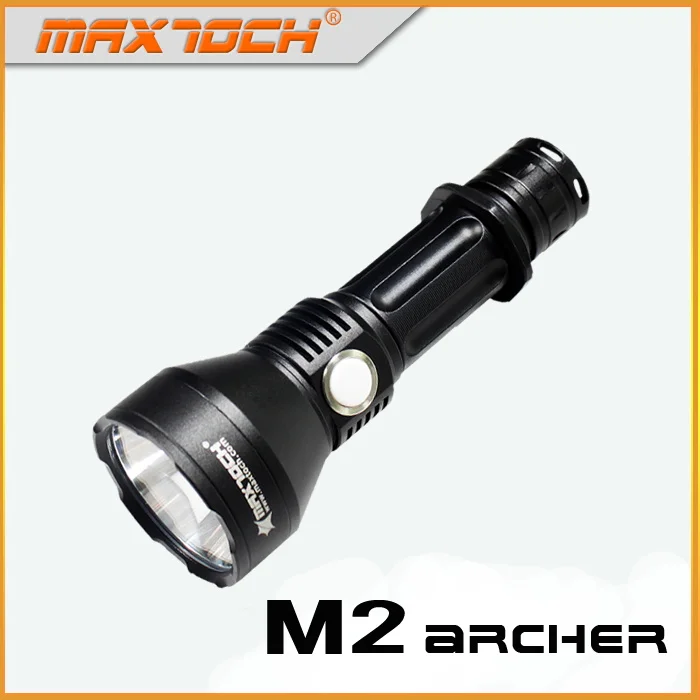 

MAXTOCH ARCHER M2 2000 Lumens Max Output, 600 Meters Distance, SST-40-W P2,Strobe Mode offered, compact tactical flashlight