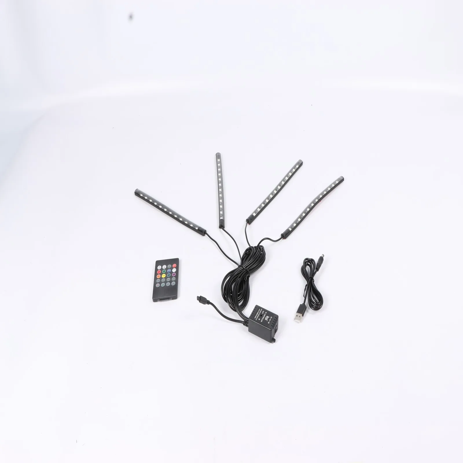 

RGB LED Atmosphere Light Strip 48 LEDs FOR Universal Vehicle Motorcycle ATV Decorative Interior Lighting