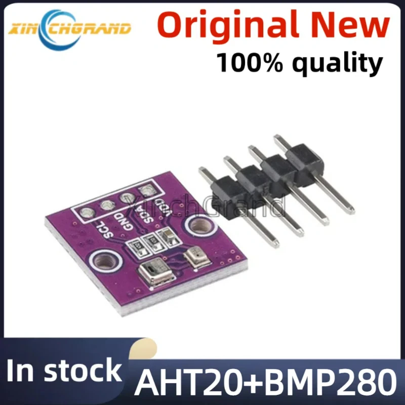 

New AHT20+BMP280 Temperature Humidity Air Pressure Module High-precision Digital Temperature Humidity Air Pressure Sensor